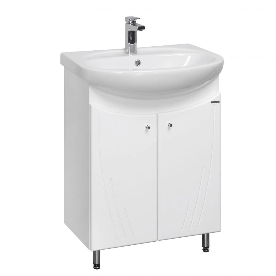 خزانة حوض Aquaton Minima H 65 بيضاء 1A104201MN0101