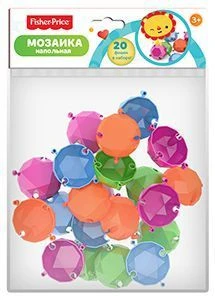 Diamond Floor Mosaic Tiles by Fisher Price (20 Pieces Pack)