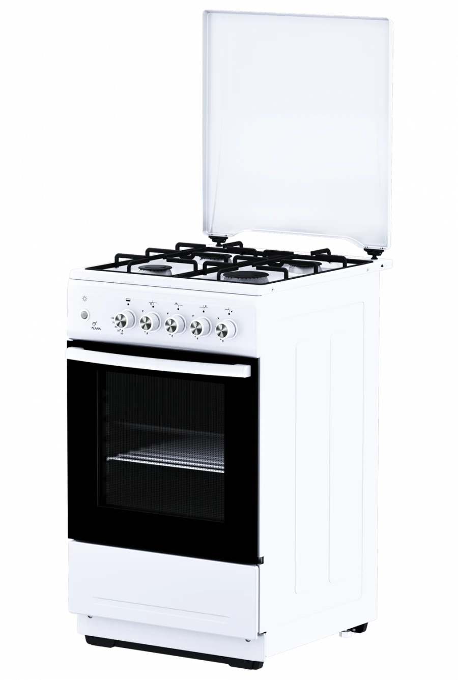 موقد غاز 4 شعلات مع تحكم بالفرن FLAMA N FG 24243