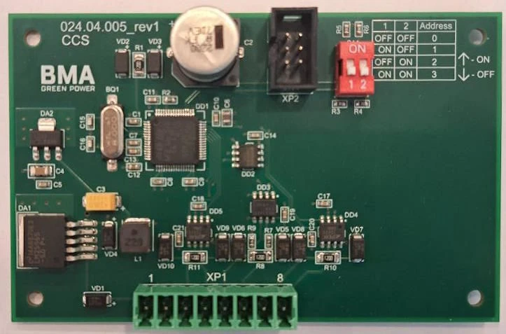 وحدة تحكم إدارة شحن السيارة الكهربائية بروتوكول CCS 2 BMA GP-005