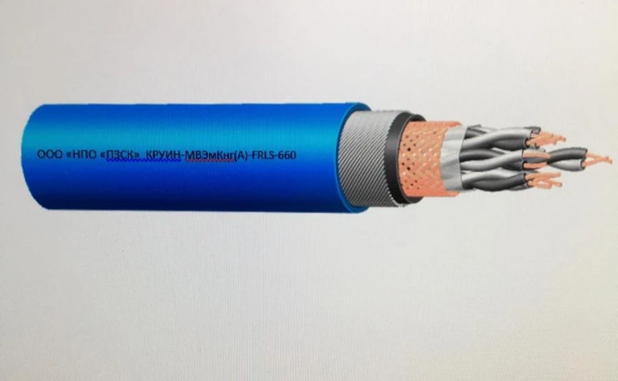 كابل FRLS-660 منخفض المخاطر للحريق 36×2×0.5
