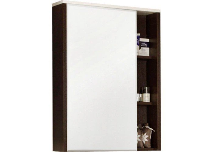 Aquaton Kрит 60 Mirror Cabinet in Wenge Finish