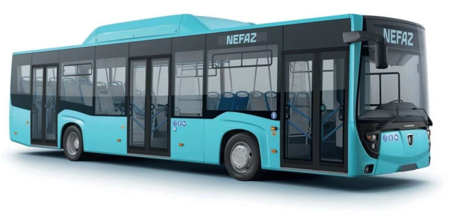 حافلة مدينة منخفضة الأرض NEFAZ 5299 بمحرك WEICHAI WP7NG290E51
