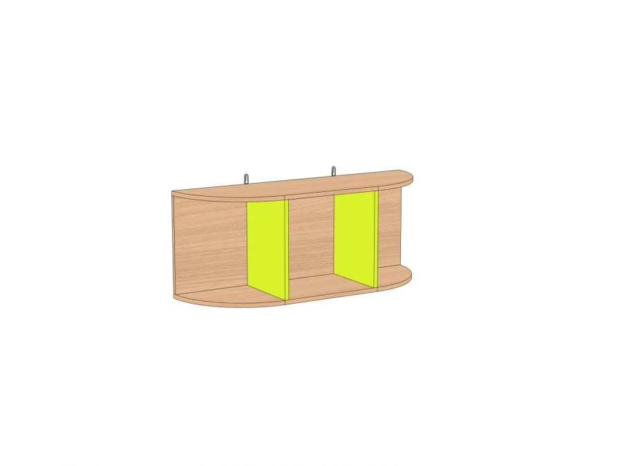 Children's Wall Shelf 1000x303x400 mm PН-1