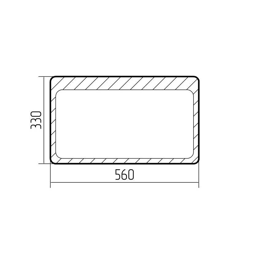 Rear Glass for LIАЗ Bus 529267-5603016-41
