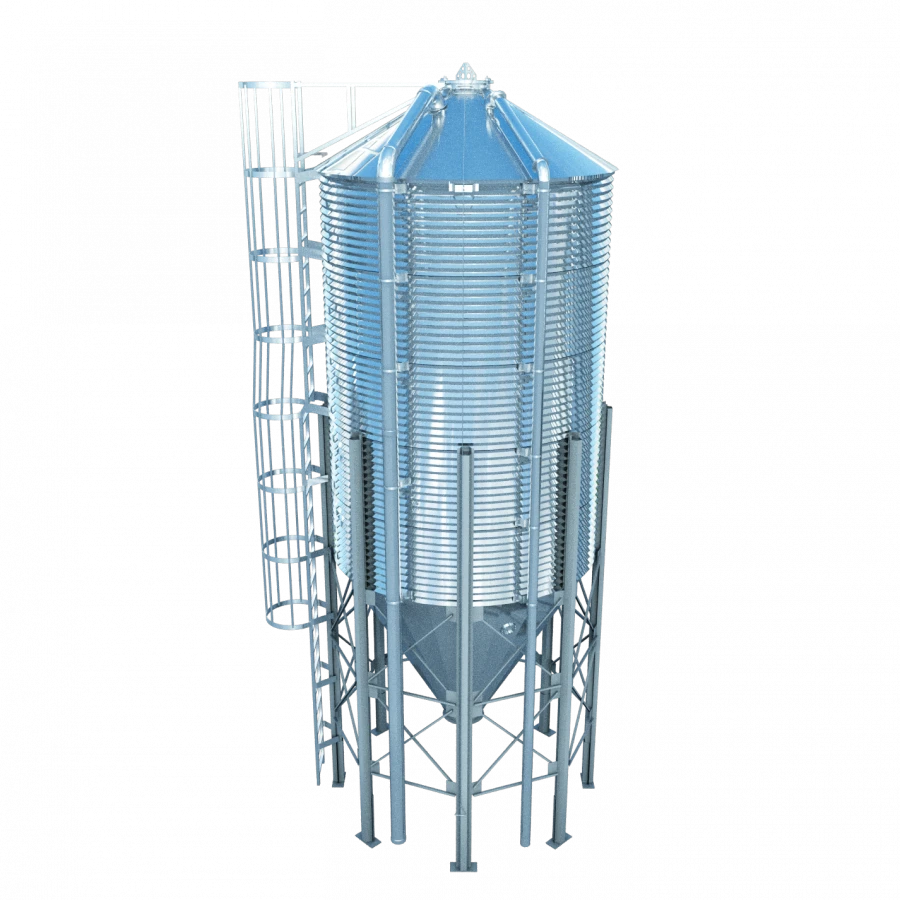 Metal Cone-Bottom Silo for Agriculture SKF38.5-2-3.2/4