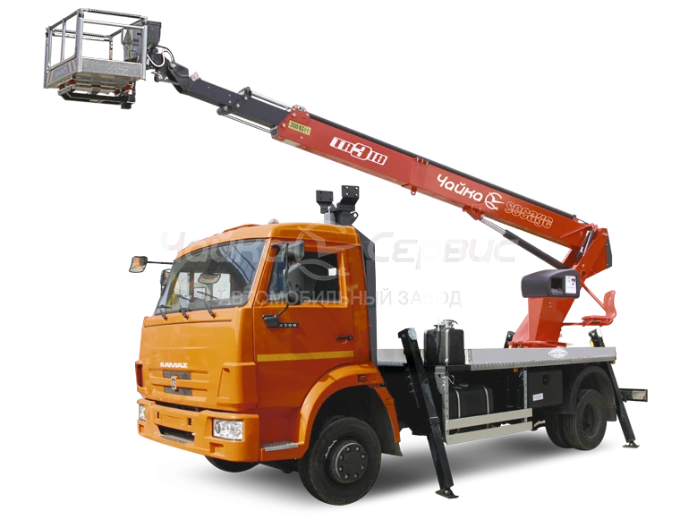 منصة العمل الجوية TR320 3784KR على هيكل كاما 5308-A5