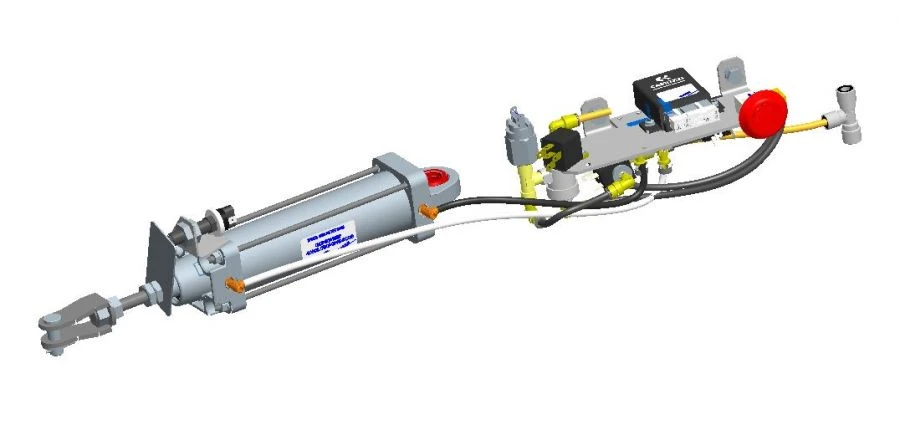 مشغل أبواب هوائي للمركبات 40N1X50/145T1B008