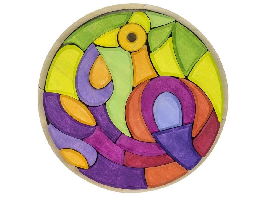 مجموعة البناء الخشبية "طائر النار" 13025