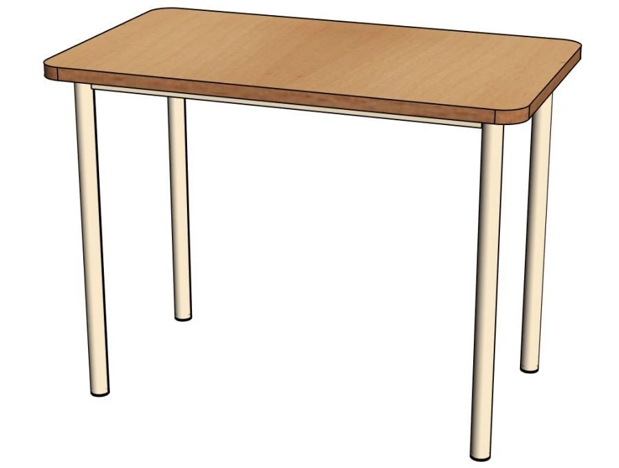 طاولة طعام بإطار معدني رقم 2 / C25
