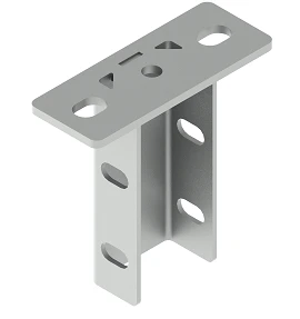 عارضة بروفايل على شكل U BSUT 3، أبعاد 35x58x120 مم، سمك معدن 5.0 مم