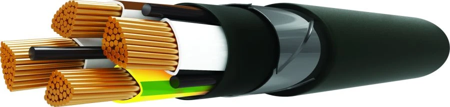 كابل طاقة بعزل بلاستيكي لجهد 0.66; 1kV، طراز VBSHv