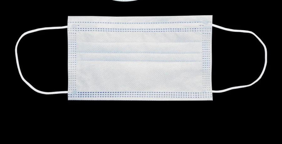 Disposable Non-Sterile Medical Face Mask for Kids - 3 Layers, 12x7 cm, White