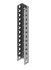 موصل القضيب المثقب SSK-000، بأبعاد من 40x28x260 مم إلى 40x28x660 مم، بسمك 2.0 مم