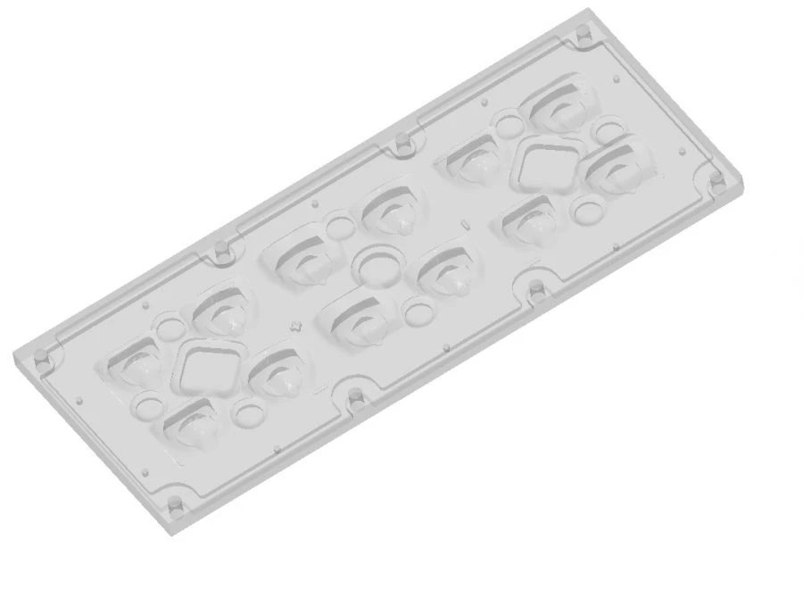 Street LED Light Lens AMT-ST-173x70-3535-140x30-M