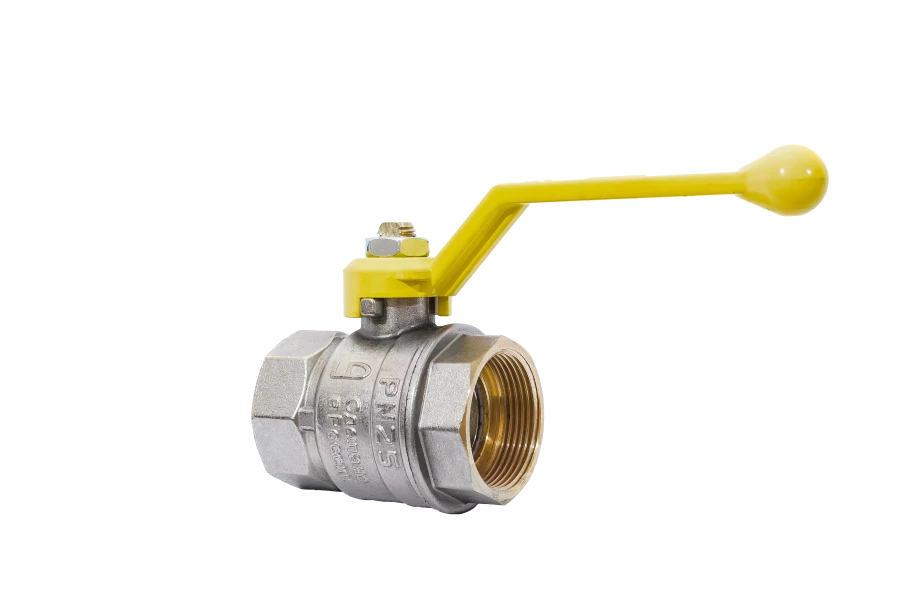 LD Pride Brass Ball Valve 47.32.B-B.R.GAS for Fluid Control