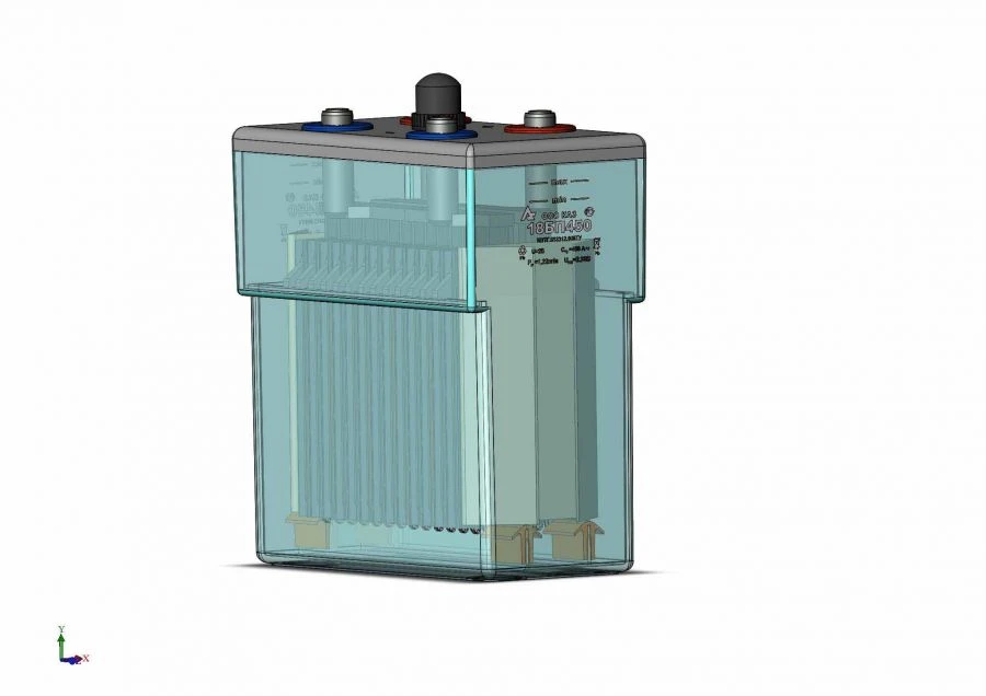 Stationary Lead Acid Battery 18BП450 (18GroE450)