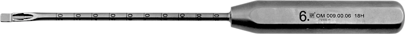 Trans-tibial guides for PCL surgery, 6mm height, Article OM.009.00.06