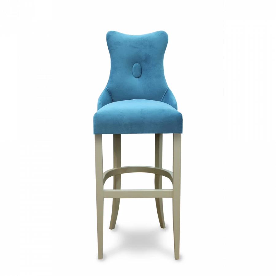 Elegant Hills Chair with Curved Plywood Backrest