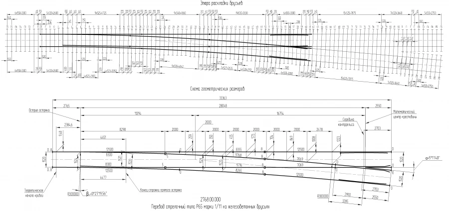 R65 Switch Type Translation for Concrete Beams 2768.00.000-01