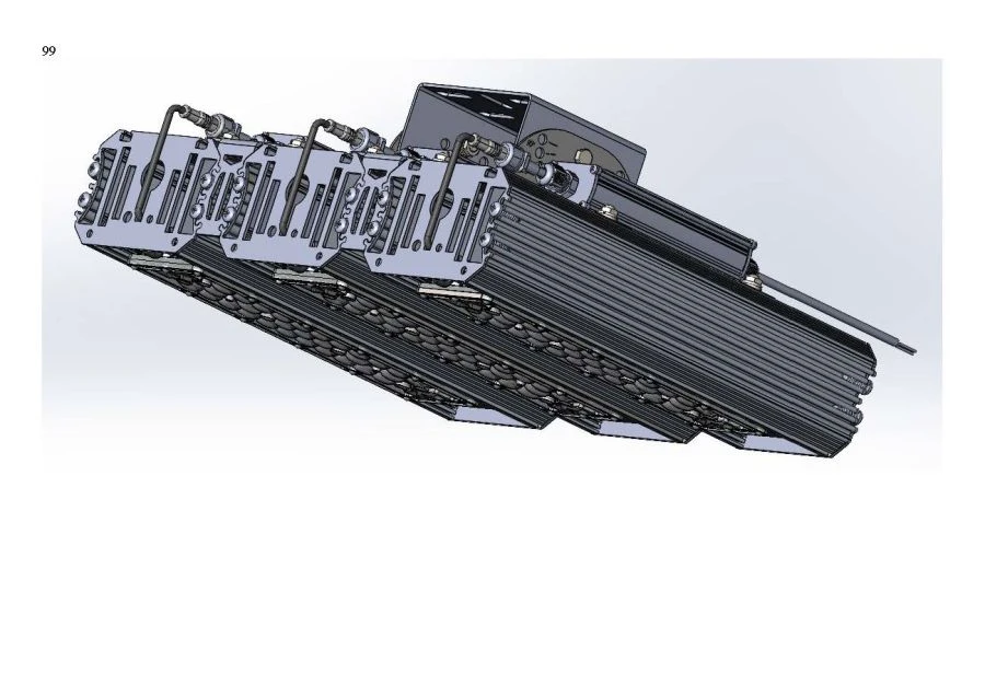 مصباح LED تصميم صناعي "MTM IoT" سلسلة كيوبيك 180