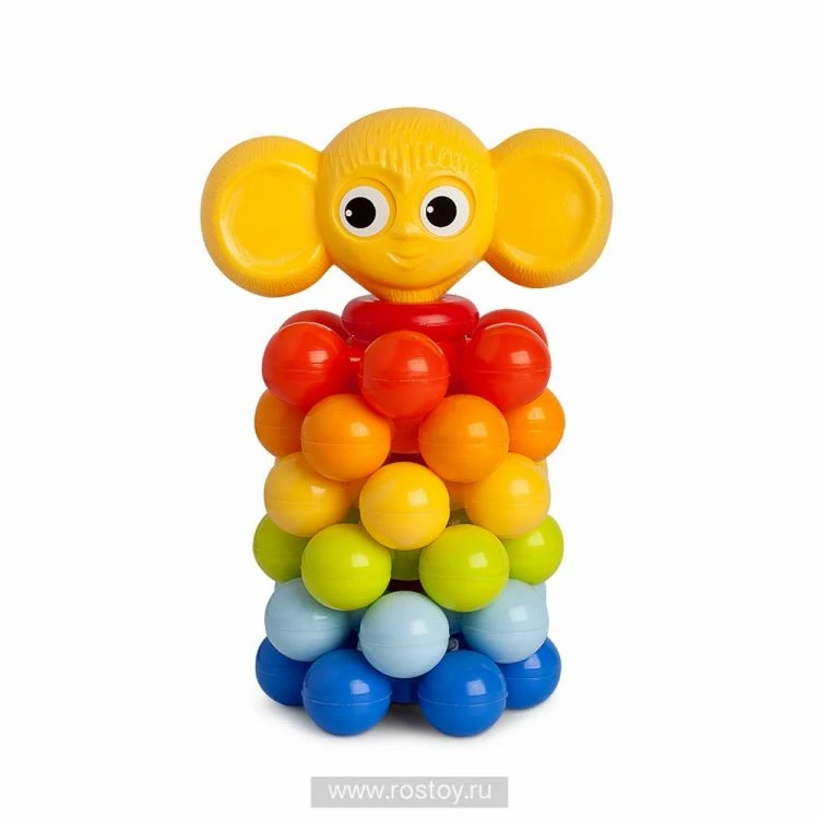 هرم مصغر مع كرات "أوشاستيك