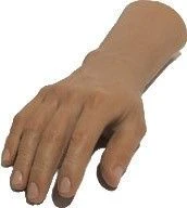 Cosmetic Hand Prosthesis for Partial Replacement, Model PR0-K-OK