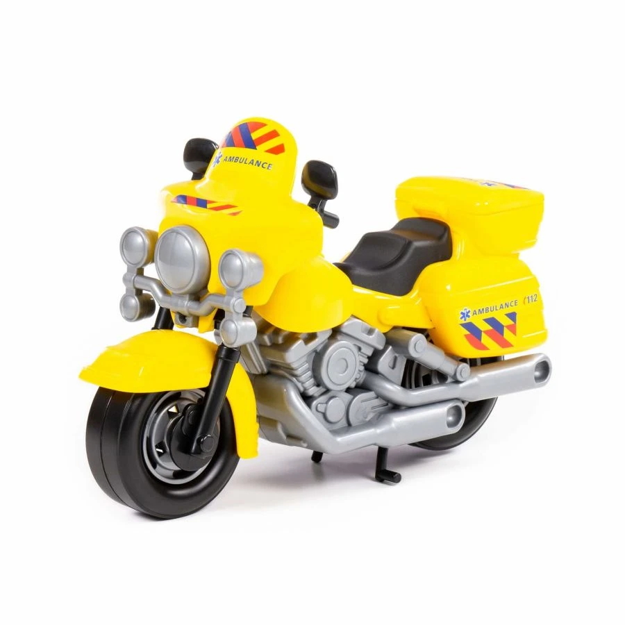 Miniature Ambulance Motorcycle Toy for Kids - Fun Playset