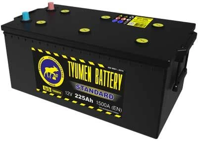 Lead Acid Starter Battery TYUMEN BATTERY 6СТ-225LR STANDARD