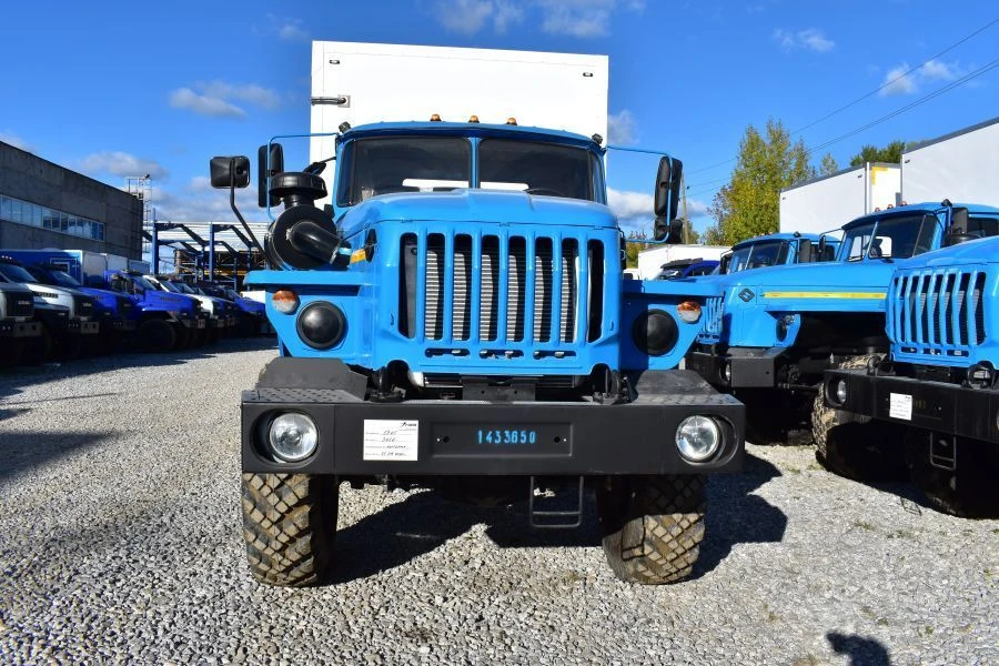 Special Cargo Truck with Crane Manipulator GIRD 5849N2 on Ural 4320-18 Chassis