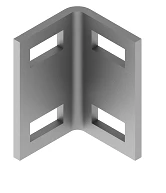 زاوية BSUW 50x50x80 مم، سمك المعدن 4.0 مم