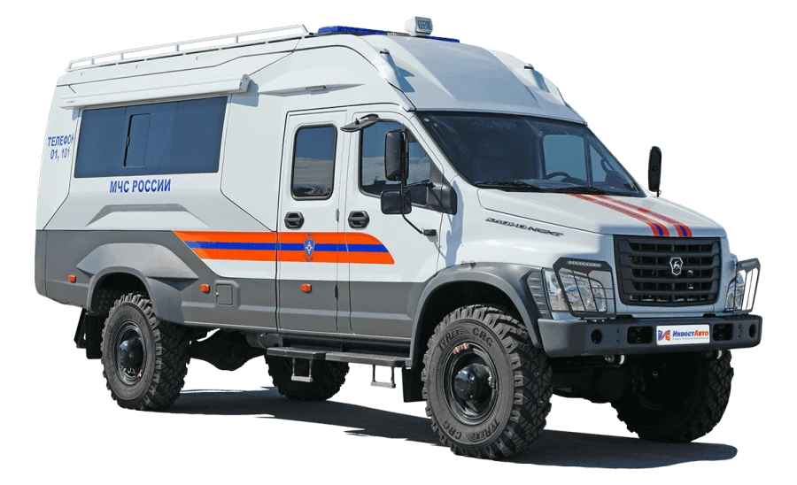 سيارات الاستجابة الطارئة N2C4 GZNAPS على قاعدة GAZ C41R13، C41R33، C42R33، C41RB