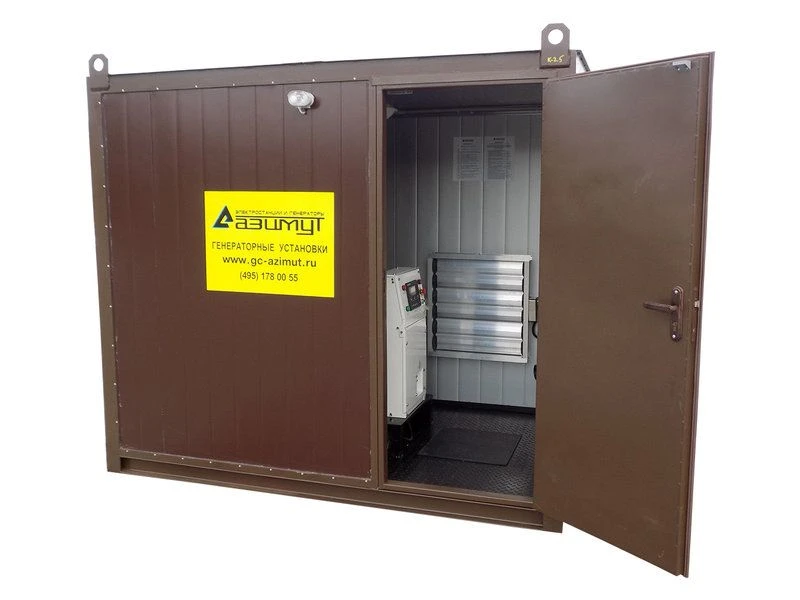 مجموعة مولدات الديزل "أزيموت" بتصميم حاوية AD100S-T400-50-1PRRN-M2