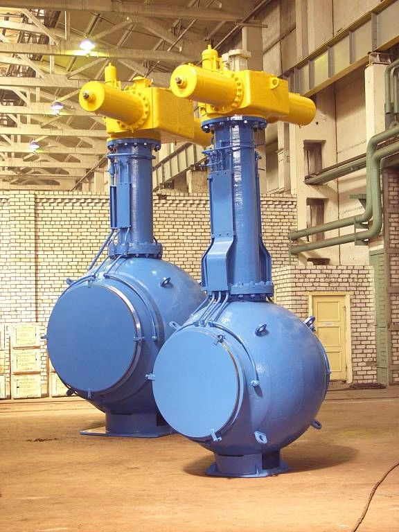 صمامات كروية DN 200-1400 PN حتى 16.0 ميجا باسكال (160 كجم/سم²)