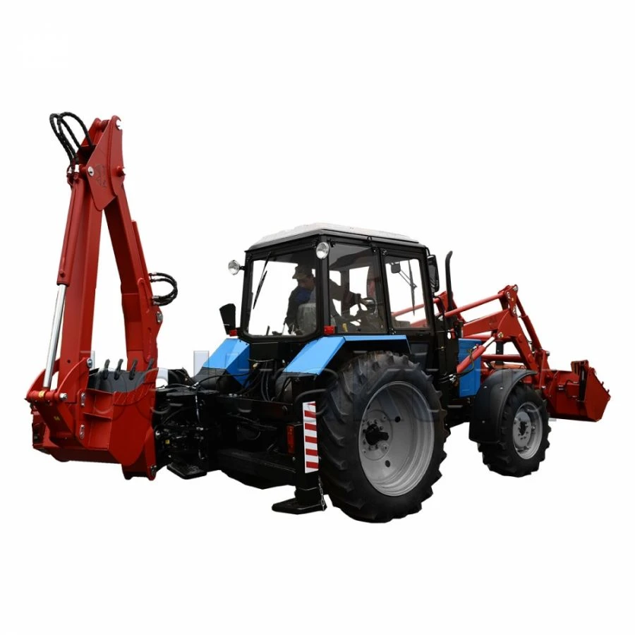 لودر حفار EO-2626C-1 مزود بمرفق تحميل أمامي