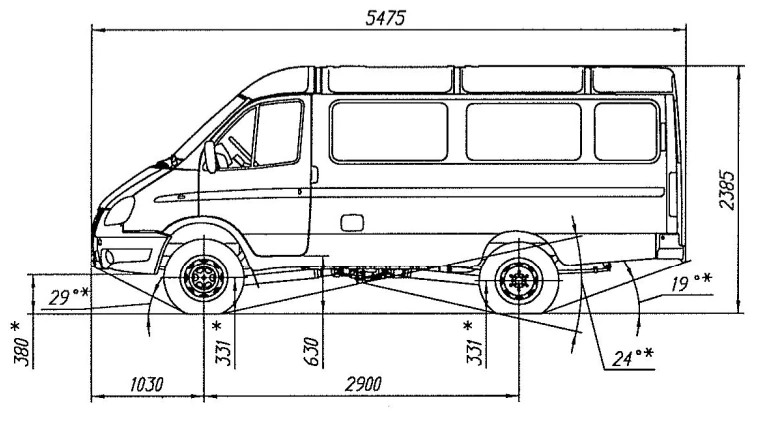 All-Terrain Diesel Chassis with Metal Body - Modification 27057