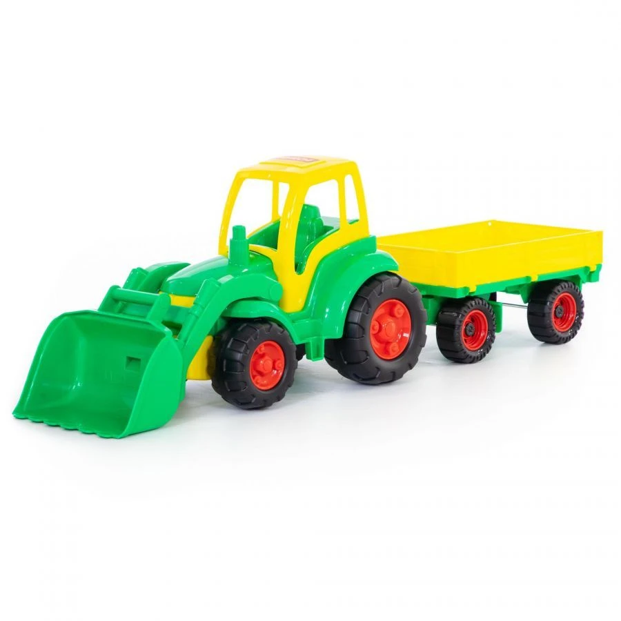 Champion Tractor with Bucket and Trailer (Netted) - Art. 0520