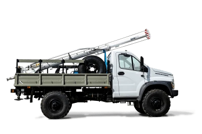 Boring-Crane Machine BKM-317, Model BKM317-71 on Gaz C42A43 Chassis (Sadko NEXT)