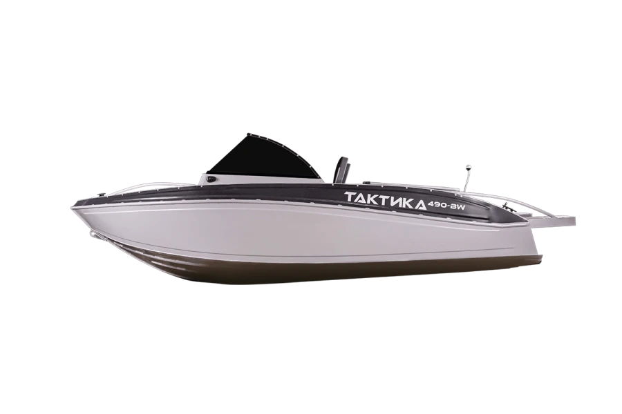 Aluminum Motorboat "Taktika-490BW" for Outdoor Adventures
