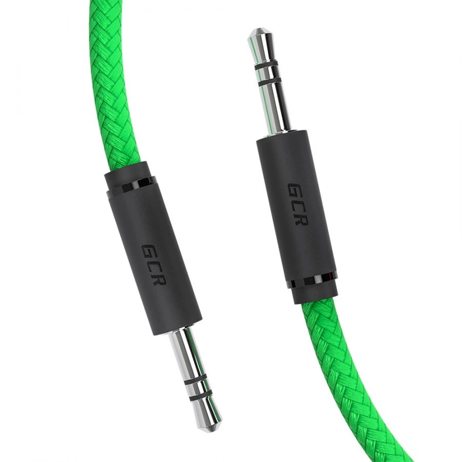 كابل صوتي GCR-AVC82 - نايلون، جاك 3.5 مم