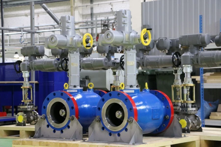 Axial Symmetrical Control Valve KR-250-8-ΔP3.0-LKvy 1000-C0-ХЛ1