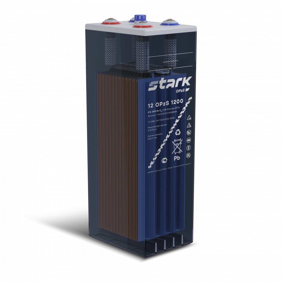 بطارية الرصاص الحمضية STARK 12 OPzS 1200