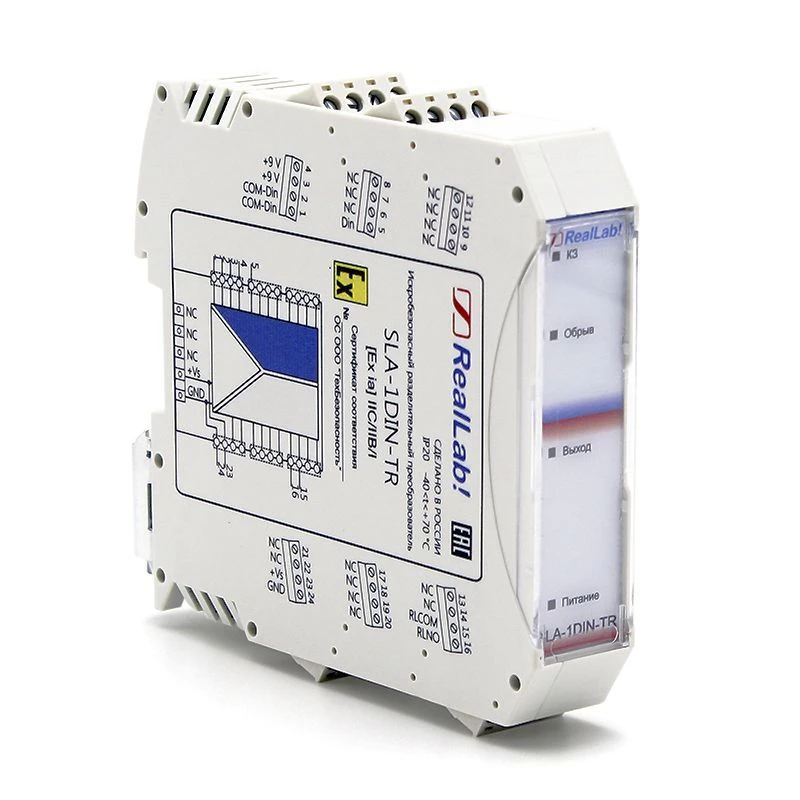 محول الإشارات الآمنة ضد الشرر NAMUR SLA-1DIN-TR