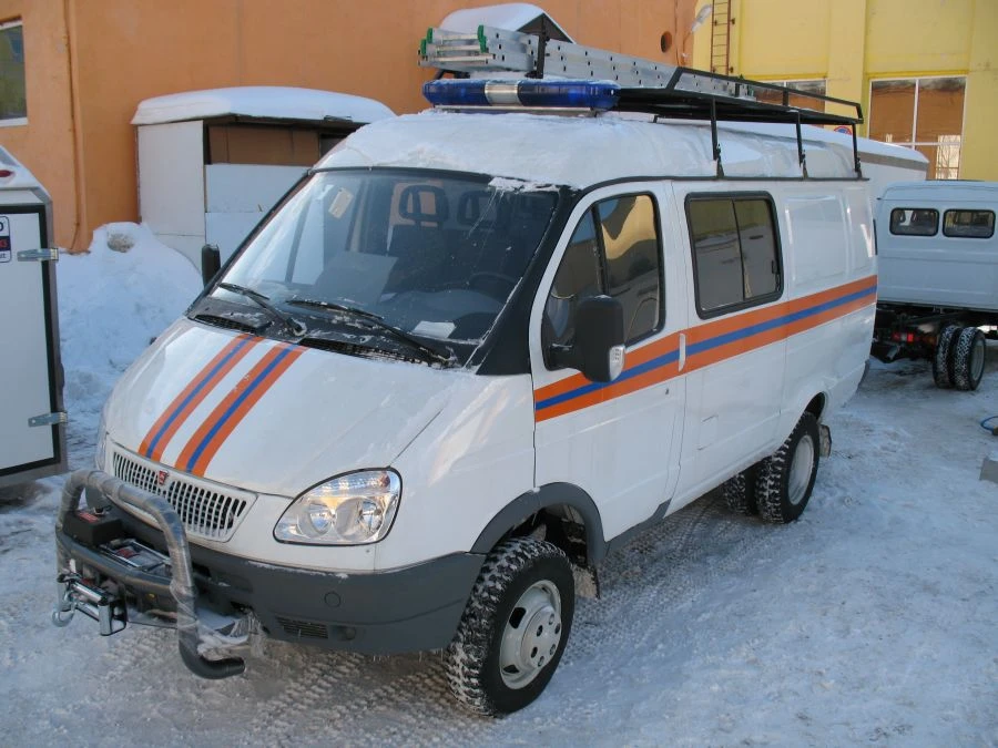 سيارة الإنقاذ الطارئة 3008BK – 1، 3008BK – 2 على أساس GAZ 27057
