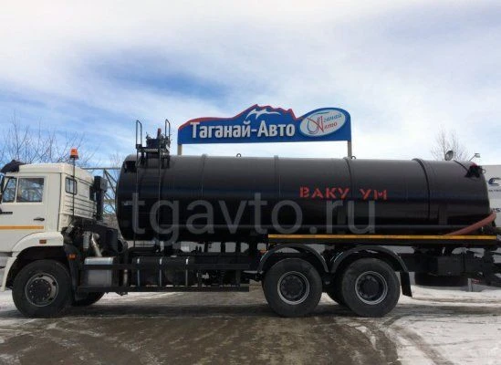 Vacuum Tank Truck Type 5675K Mod 6999K7-20 on KAMAZ Chassis