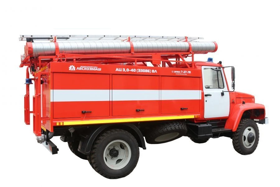 شاحنة إطفاء خزانة AC 3.0-40 (33086) VL(M) على هيكل GAZ 33086