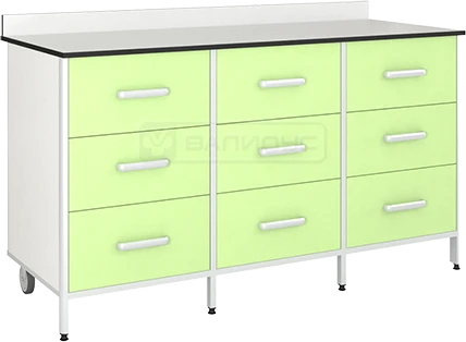 Medical Equipment Stand with 9 Drawers TB-10K
