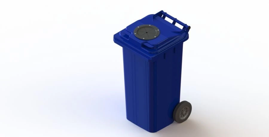 Mobile Waste Container 120L Art. 23.C29.V/1