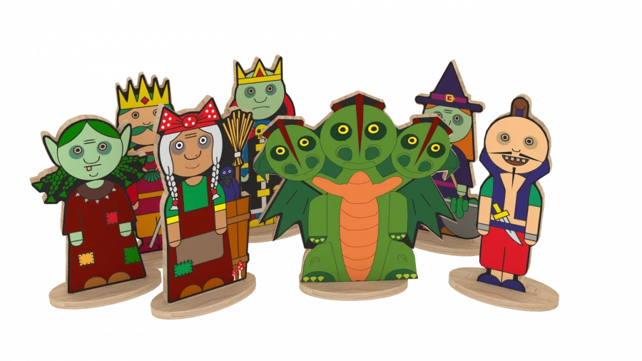 Fairy Tale Characters Set "Villains" (Art. N-65)