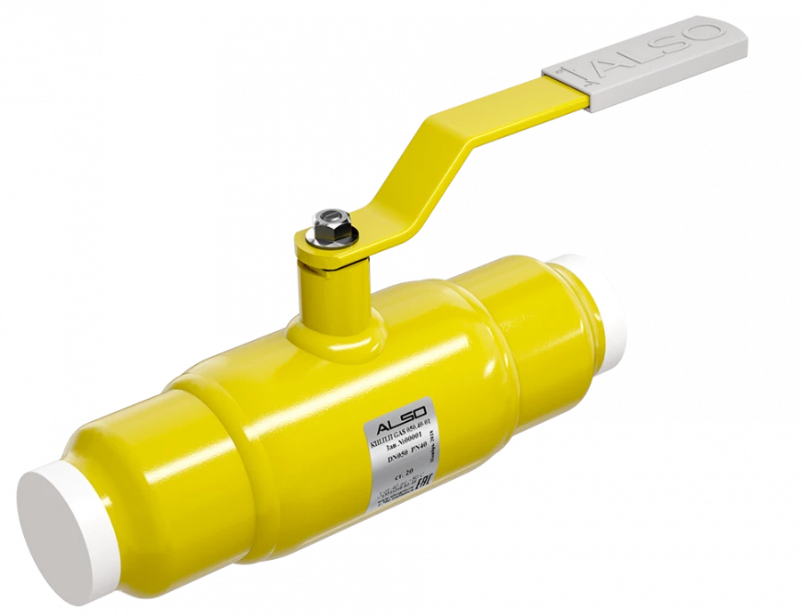 Full-Welded Steel Ball Valve ALSO Series GAS DN50 PN40